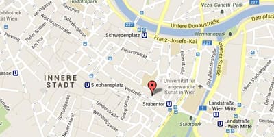 नक्शे के stephansplatz वियना के नक्शे