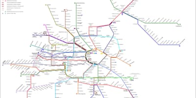 वियना strassenbahn नक्शा